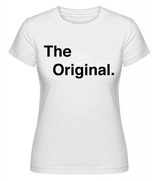 The Original -  T-shirt Shirtinator femme - Blanc - Vorn