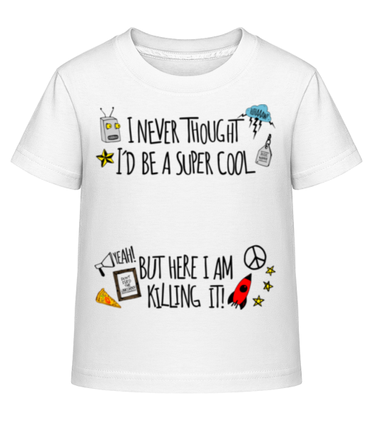 Super cool Man - T-shirt shirtinator Enfant - Blanc - Devant