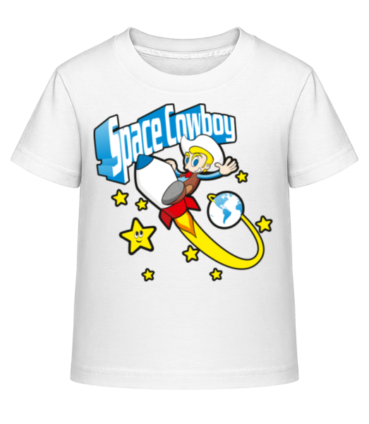 Space Cowboy - T-shirt shirtinator Enfant - Blanc - Devant