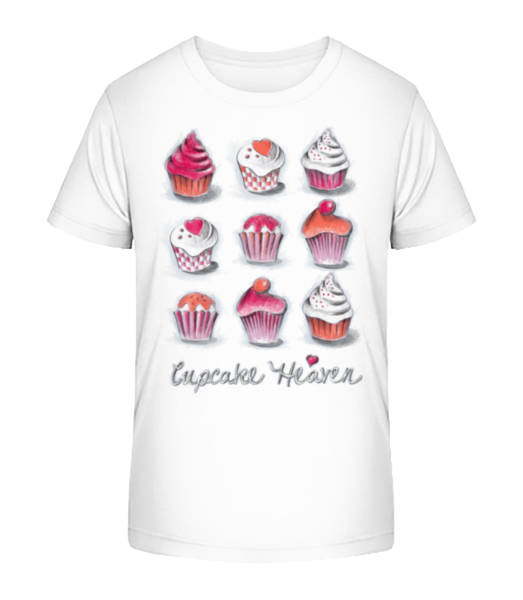 Cupcake Heaven - T-shirt bio Enfant Stanley Stella - Blanc - Devant