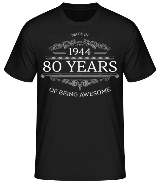 Made In 1944 - T-shirt standard Homme - Noir - Devant