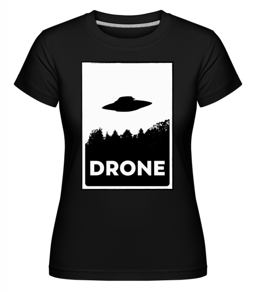 Drohne OVNI -  T-shirt Shirtinator femme - Noir - Vorn