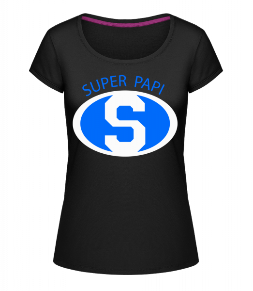 Super Papi - T-shirt à col rond Megan - Noir - Vorn
