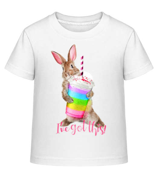 I Have Got This Rabbit - T-shirt shirtinator Enfant - Blanc - Devant