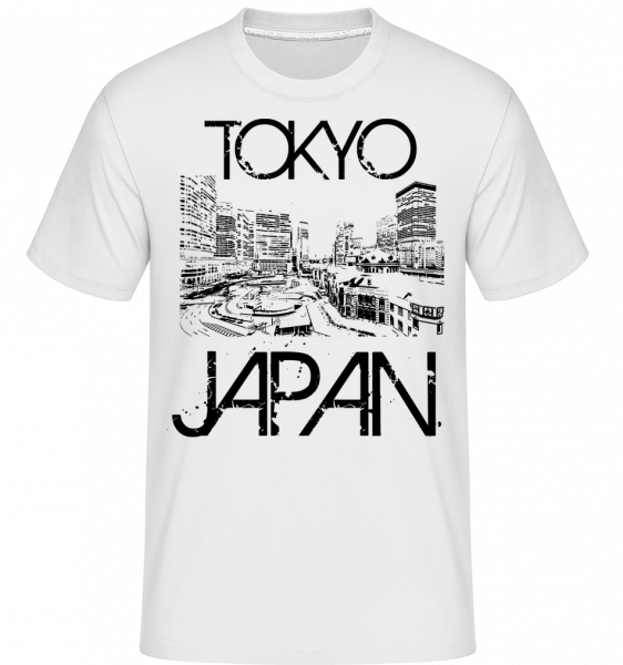 Tokyo Japan -  T-Shirt Shirtinator homme - Blanc - Vorn