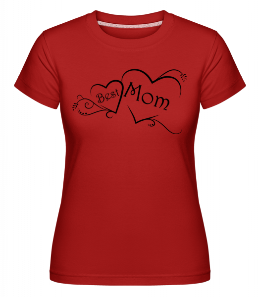 Best Mom -  T-shirt Shirtinator femme - Rouge - Vorn