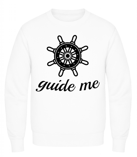 Guide Me - Sweatshirt Homme AWDis - Blanc - Vorn