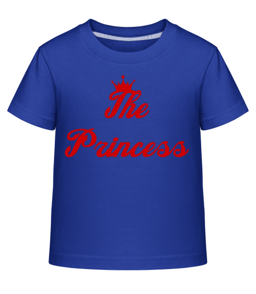 The Princess - T-shirt shirtinator Enfant - Bleu royal - Devant