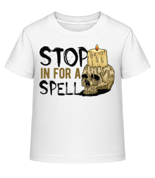 Stop In For A Spell - T-shirt shirtinator Enfant - Blanc - Devant