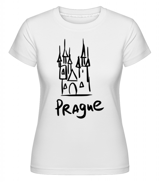 Signe De Prague -  T-shirt Shirtinator femme - Blanc - Vorn