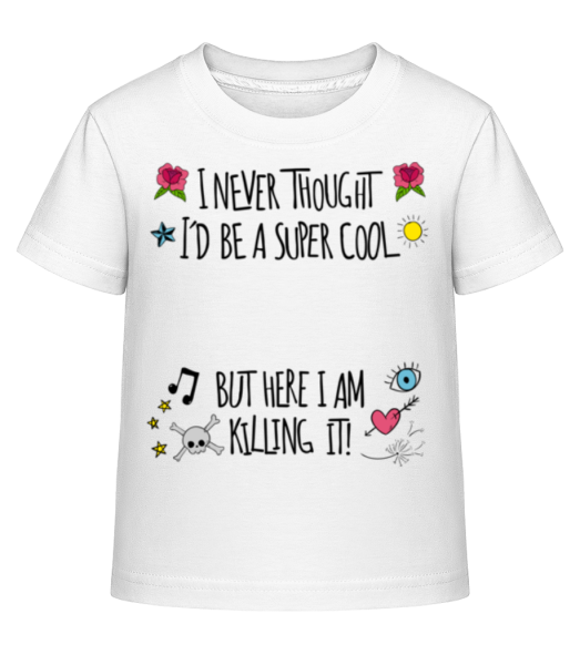 Super Cool Woman - T-shirt shirtinator Enfant - Blanc - Devant