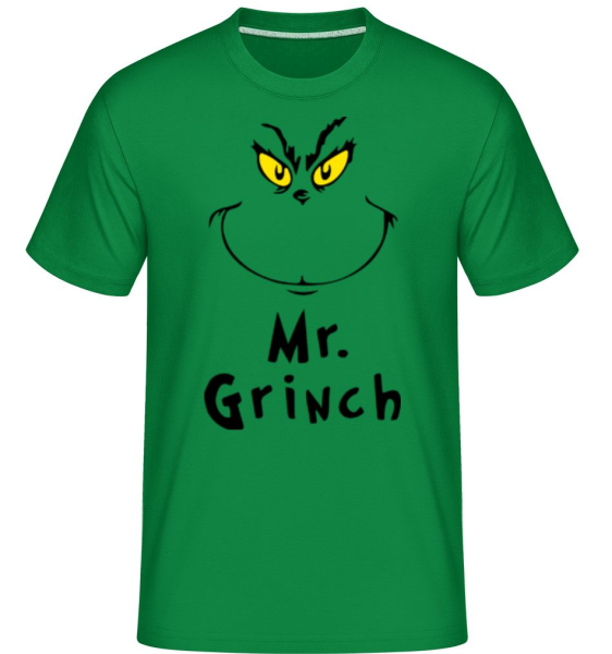 Mr. Grinch -  T-Shirt Shirtinator homme - Vert irlandais - Devant