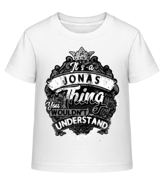 It's A Jonas Thing - T-shirt shirtinator Enfant - Blanc - Devant