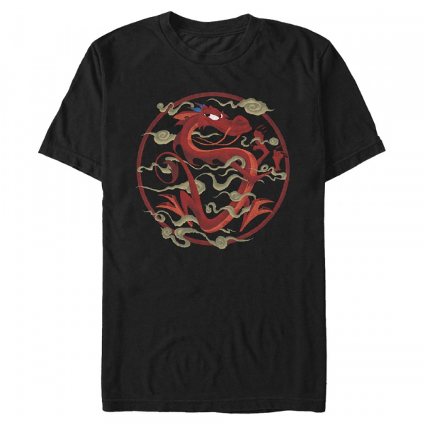 Disney - Mulan - Mushu Serpentine Salvation - Homme T-shirt - Noir - Devant