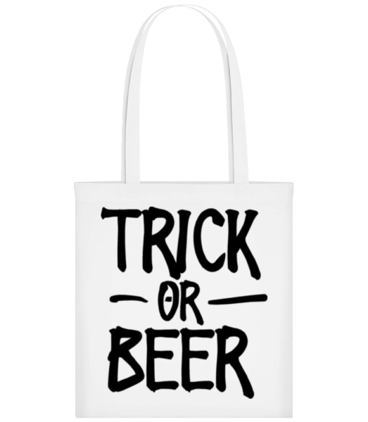Trick Or Beer - Tote Bag - Blanc - Devant