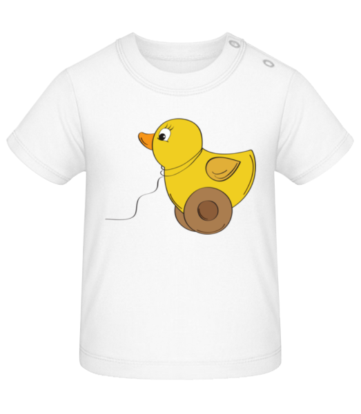 Baby Comic - Canard - T-shirt Bébé - Blanc - Devant