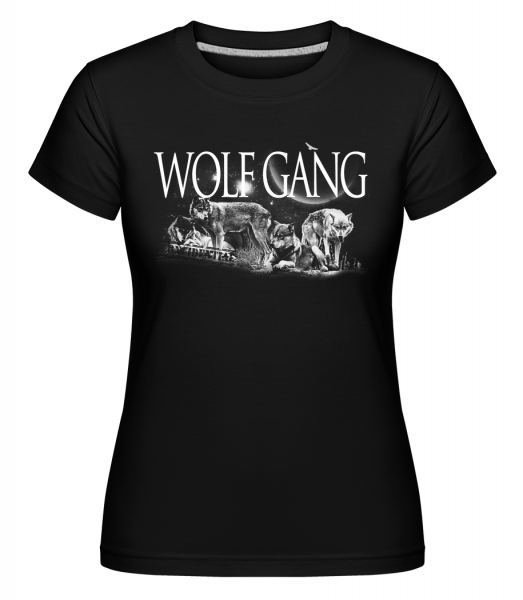 Wolf Gang -  T-shirt Shirtinator femme - Noir - Vorn