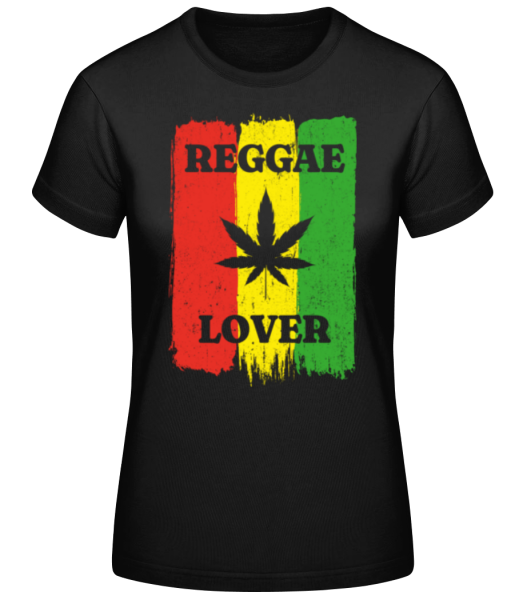 Reggae Lover - T-shirt standard Femme - Noir - Devant