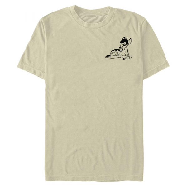 Disney - Bambi - Bambi Vintage Line - Homme T-shirt - Crème - Devant