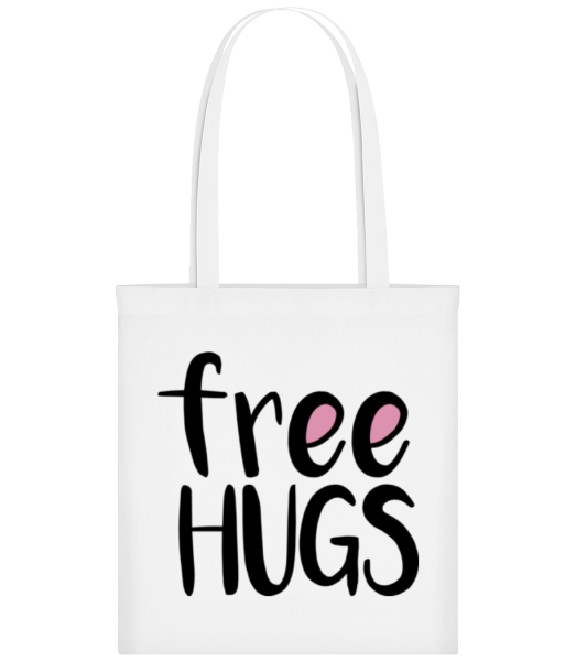 Free Hugs - Tote Bag - Blanc - Devant
