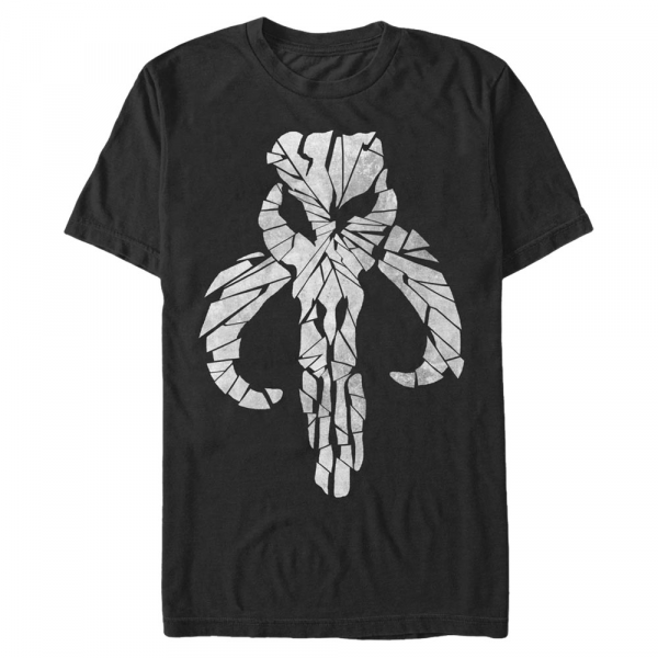Star Wars - Mandalore Mandelorian - Homme T-shirt - Noir - Devant