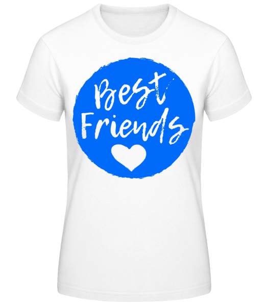 Best Friends Love - Basic T-Shirt - Blanc - Vorn