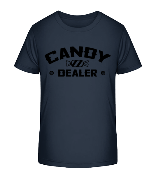 Candy Dealer - T-shirt bio Enfant Stanley Stella - Bleu marine - Devant