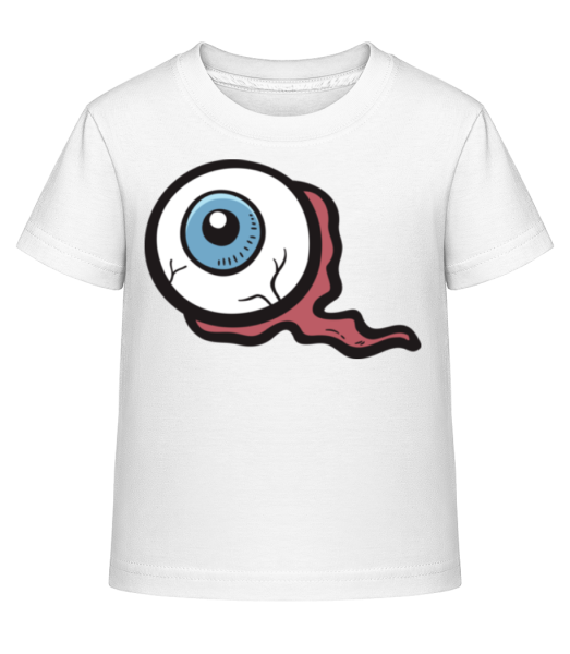 Oeil Méchant - T-shirt shirtinator Enfant - Blanc - Devant