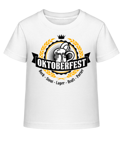 Oktoberfest Maß - T-shirt shirtinator Enfant - Blanc - Devant