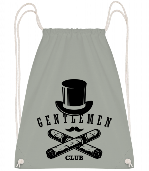 Gentlemen Club - Sac à dos Drawstring - Anthracite - Vorn