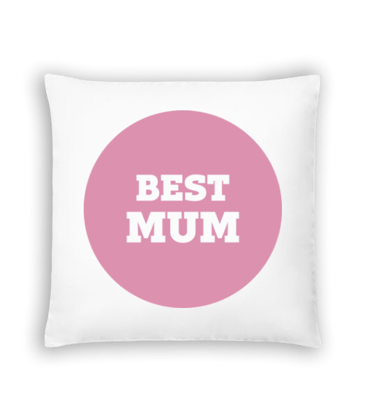 Best Mum - Coussin - Blanc - Devant