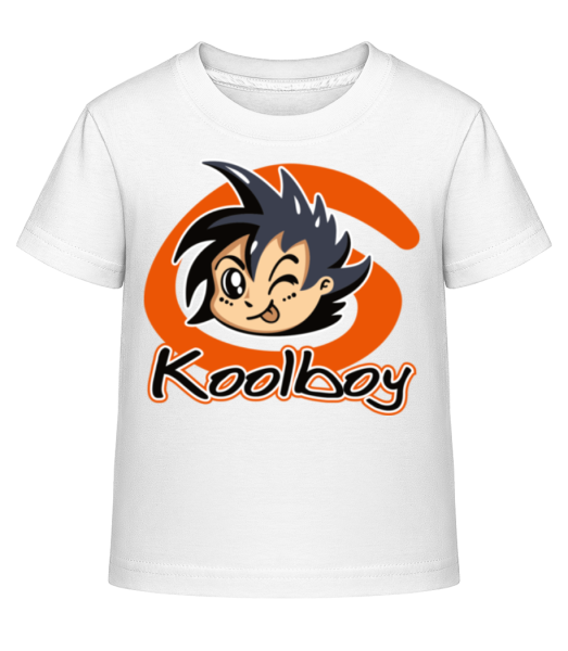 Koolboy - T-shirt shirtinator Enfant - Blanc - Devant