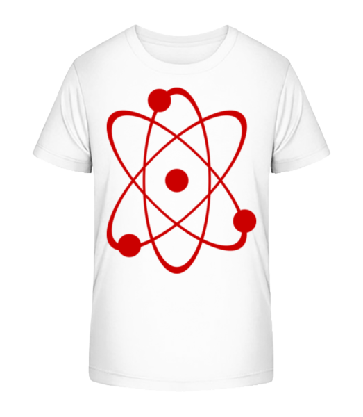 Symbole D'Un Atome - T-shirt bio Enfant Stanley Stella - Blanc - Devant