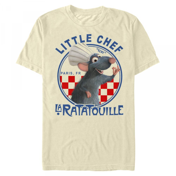 Pixar - Ratatouille - Remy A Ok - Homme T-shirt - Crème - Devant