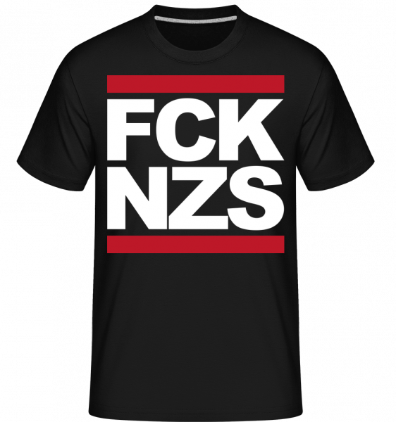 FCK NZS -  T-Shirt Shirtinator homme - Noir - Vorn