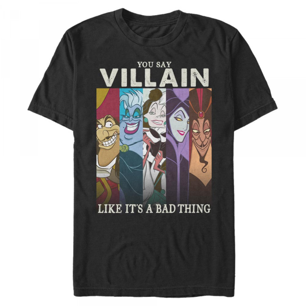Disney - Les Méchants Disney - Skupina Villain Like Bad - Homme T-shirt - Noir - Devant