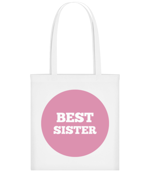 Best Sister - Tote Bag - Blanc - Devant
