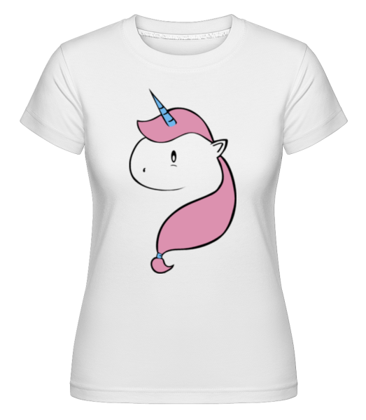Beautiful Baby Unicorn -  T-shirt Shirtinator femme - Blanc - Devant