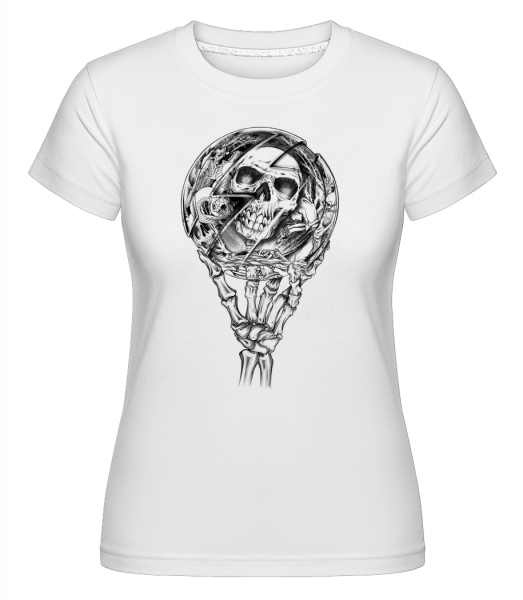 Niveau Mort -  T-shirt Shirtinator femme - Blanc - Vorn