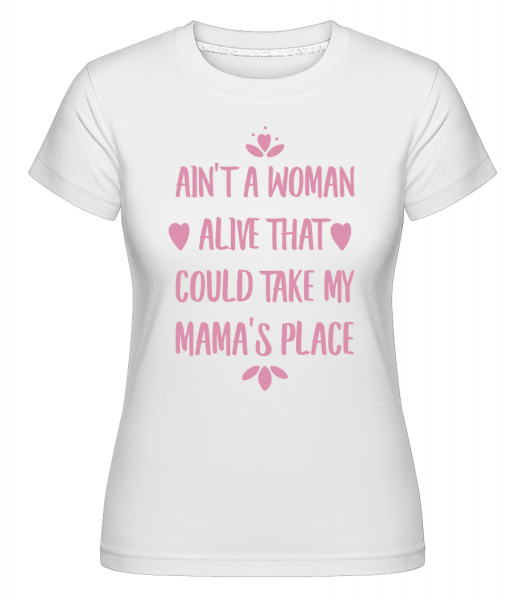 I Love My Mama -  T-shirt Shirtinator femme - Blanc - Vorn