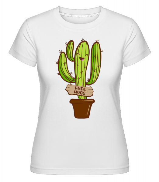 Free Hugs -  T-shirt Shirtinator femme - Blanc - Vorn