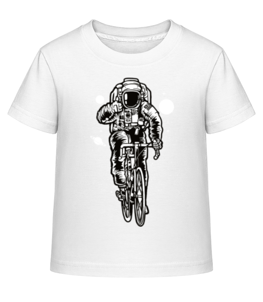 Astronaut Bicycle - T-shirt shirtinator Enfant - Blanc - Devant