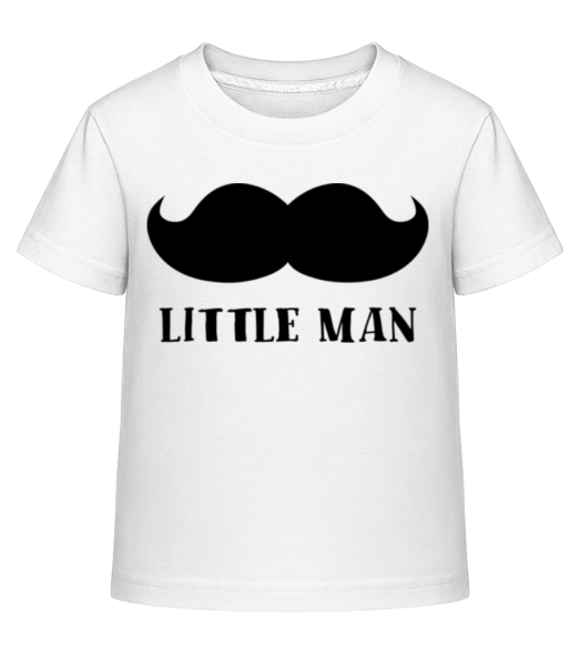 Little Man Mustache - T-shirt shirtinator Enfant - Blanc - Devant