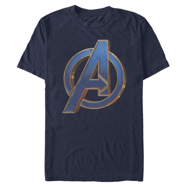Marvel - Avengers Endgame - Logo Blue - Homme T-shirt - Bleu marine - Devant