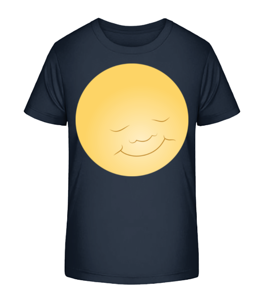 Enfant Comic - Soleil - T-shirt bio Enfant Stanley Stella - Bleu marine - Devant