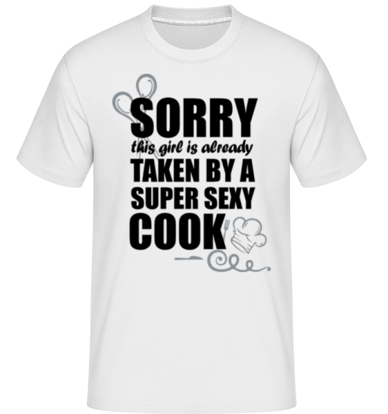Super Sexy Cook -  T-Shirt Shirtinator homme - Blanc - Devant
