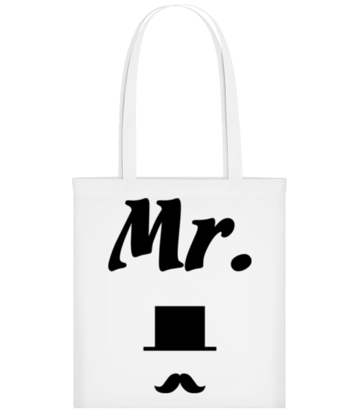 Mr. Wedding - Tote Bag - Blanc - Devant