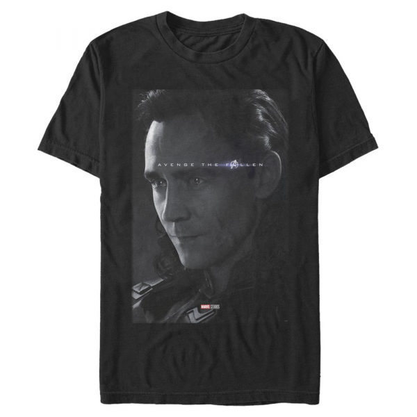 Marvel - Avengers Endgame - Loki Avenge - Homme T-shirt - Noir - Devant
