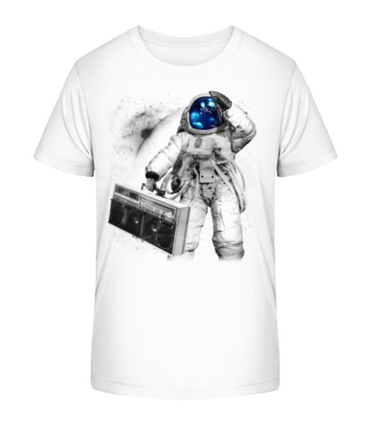 Astronaute De Ghettoblaster - T-shirt bio Enfant Stanley Stella - Blanc - Devant
