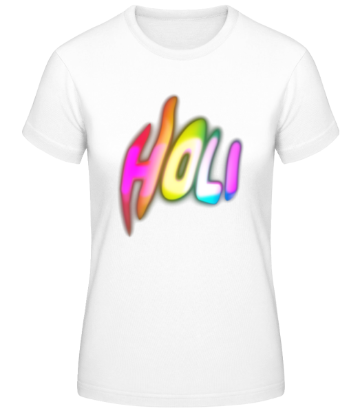 Holi - T-shirt standard Femme - Blanc - Devant